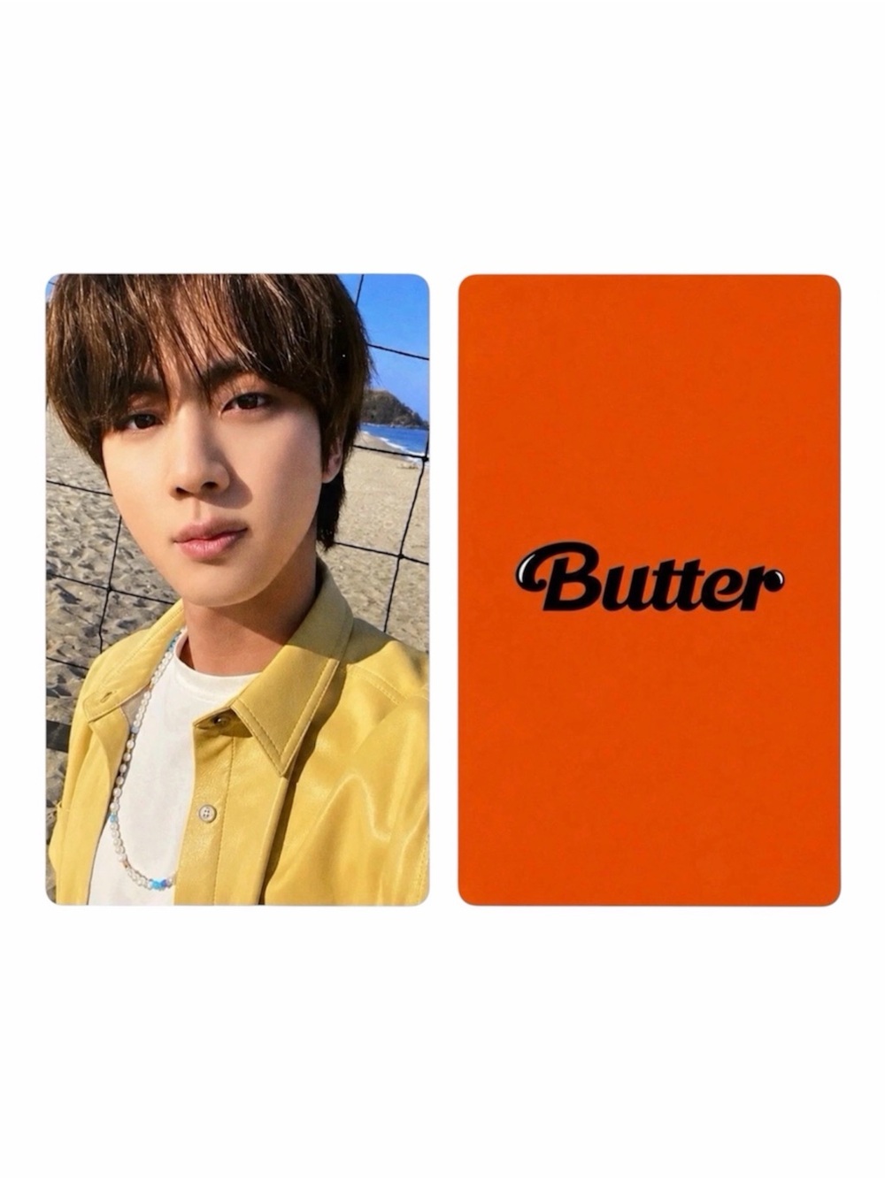 [DEFECTIVE] BTS BUTTER: PEACHES VERSION JIN PHOTO CARD - PLS READ